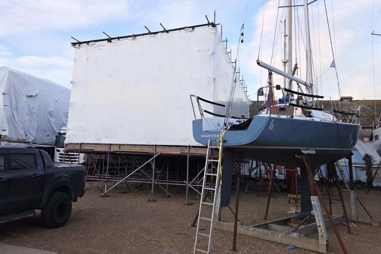 Boat Yards & Marinas scaffolding on the Isle of Wight